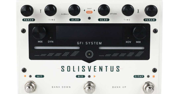 Sale | GFI System Solis Ventus Stereo Dual Engine Delay and Reverb